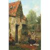 Image 1 : Unknown artist, Oil on canvas, circa 1900, signed J. Robertson (?), 68 x 46 cm, 8.000,...