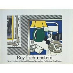 Roy Lichtenstein (1923-1997), Colour offset, signed, 34 x 47 cm, 3.000,...