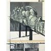 Image 1 : Christo b 1935, Serigraphy, collage of 3 offset prints, "Wrapped Statues", 1988, signed and num...
