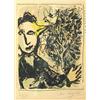 Image 1 : Marc Chagall (1899-1985), Colour lithograph signed, nr 43/50, L´Oiseau Peintre, 64 x 45,5 cm; t...