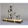 Image 1 : Demetre H. Chiparus (1888-1950), after his model, signed, art deco, on marblebase, height incl....