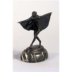 Josef Lorenzl (1892-1950), Bronze, signed, art deco, height incl. base 11,5 cm, 3.000,...