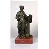 Image 1 : Unknown artist, Patinated bronze, 19th century, height incl. base 39,5 cm, 4.000,...