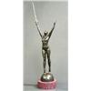 Image 1 : Emil Guilaume (1867-?), Bronzes, signed, Barbedienne Foundor Paris, "Victoire", height incl. ba...