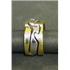 Image 1 : Ring, 3 pieces, Gold 18 k, Georg Jensen, Danmark, "Fusion", 5.000,...