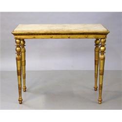 Console table, Empire, 1820/1830s, height 83,5 cm, 102 x 52 cm, 30.000,...