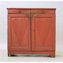 Side-board, Late gustavian, rustic style, early 19th century, height 106 cm, 106 x 43 cm, 10....