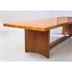 Conference table, Art deco, Sweden height 76 cm, 350 x 110 cm, 20.000,...
