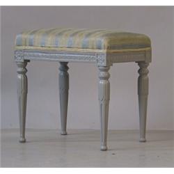 Tabouret, Late Gustavian, signed Anders Hellman (1803-1825), 6.000,...
