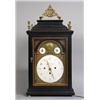 Image 1 : Library clock, Baroque, signed Florian Waber in Graz, height 58 cm, 25.000,...