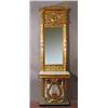Image 1 : Mirror with console, Empire, Sweden, first half of 19th century, height 248 cm, 15.000,...