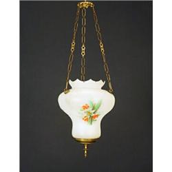 Hanging light, Glass, late Empire, height 37 cm, 8.000,...