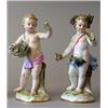 Image 1 : Figures, 2 items, China, Meissen, Germany, height 13 cm; repairing and insignificant nicks, 3...