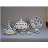 Image 1 : Dinner-service, 80 pieces, China, Meissen, Germany, 12 plates 12 bowls, 12 desert plates 12 fir...