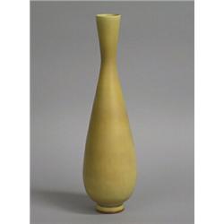 Vase, Stoneware, Bernt Friberg, Gustafsberg studio, height 35 cm, 8.000,...