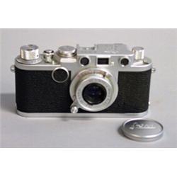 Camera, Leica II f 1955, Elmar 3,5 50 mm, 787 876, 4.000,...