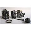 Image 1 : Movie cameras, 3 items plus viewfinders, Synkyo BB-R, Paillaard Bolex LS, Siemens, Hasselblad v...