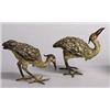Image 1 : Wienna bronzes, 2 items, Patinated bronze, Austria, 1 leg repaired, 4.000,...
