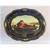 Image 1 : Tray, Painted metal, neo-rococo, 19th century, length 71 cm; wear, 2.000,...