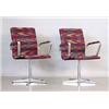 Image 1 : Armchairs 8 items, Aluminium, seats and armrests cloth, Arne Jacobsen 1981, "Oxford", made by F...