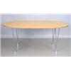 Image 1 : Table, Piet Hein/Bruno Mathsson, "Superelipse", made by MIAB, length 176 cm, 5.000,...