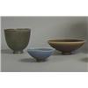 Image 1 : Bowls, 3 items, Stoneware, Berndt Friberg, height 7,5, 4 and 3,5 cm, 3.000,...