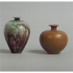 Miniatures, 3 items, Stoneware, Berndt Friberg, height 8 and 6 cm, 2.000,...