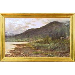 Edward Rosenberg (1858-1934), Oil on canvas, signed -91, 47 x 77 cm, 6.000,...