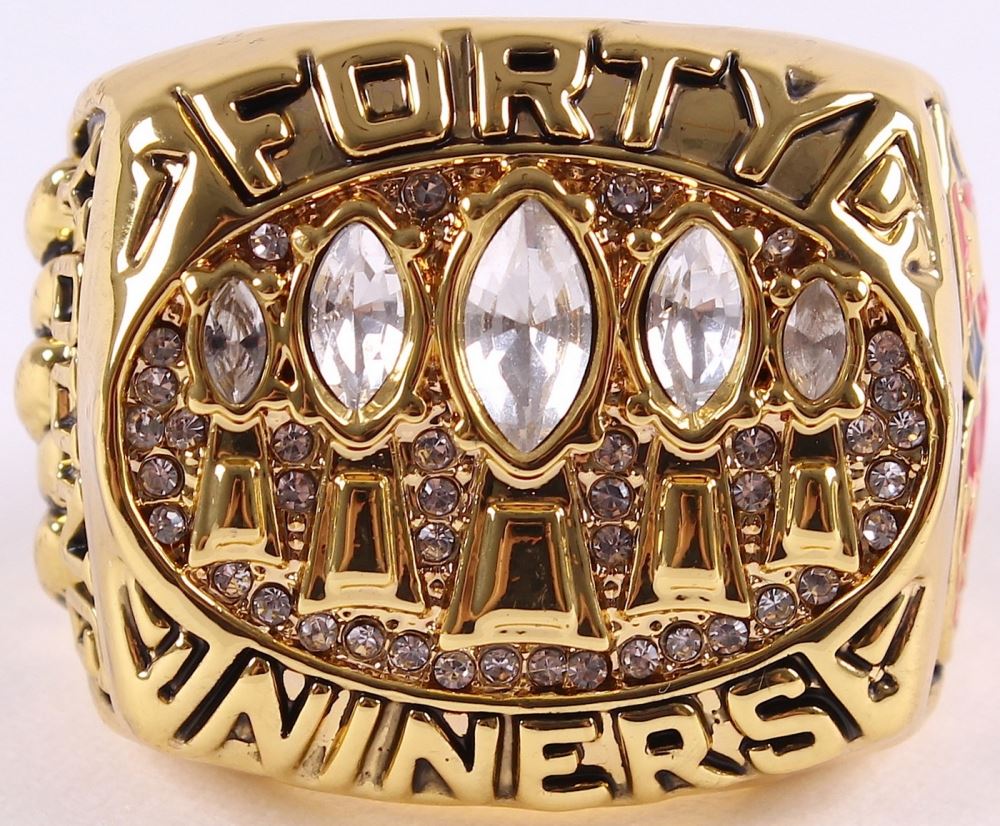 Steve Young San Francisco 49ers High Quality Replica 1995 Super Bowl Xxix Championship Ring