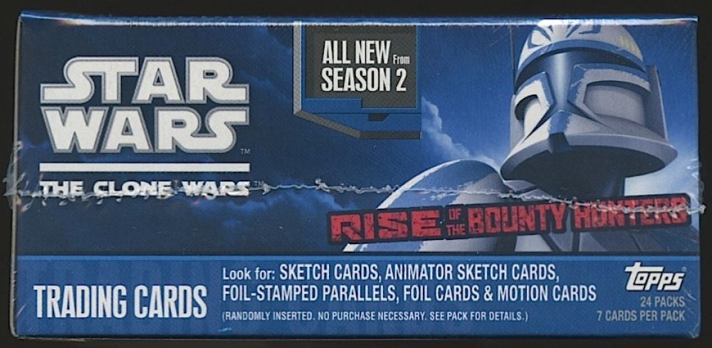 RISE OF THE BOUNTY HUNTERS 2010 !! FOIL CARD/'S STAR WARS CLONE WARS