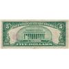 Image 2 : $5 1929 New York National Currency Bank Note Bill