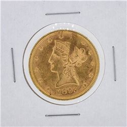 1893 $10 BU Liberty Head Eagle Gold Coin