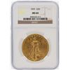 Image 1 : 1925 NGC MS64 $20 St. Gaudens Double Eagle Gold Coin