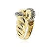 Image 1 : 18KT Two-Tone Gold 0.43ctw Diamond Ring