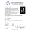 Image 3 : 14KT White Gold GIA Certified 30.46ctw Emerald and Diamond Earrings