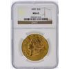 Image 1 : 1899 NGC MS63 $20 Liberty Head Double Eagle Gold Coin