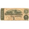 Image 1 : $5 1864 Richmond Virginia Confederate States of America Bank Note