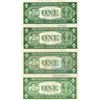 Image 2 : 1935 $1 Silver Certificate Lot of 4 Assorted Bills