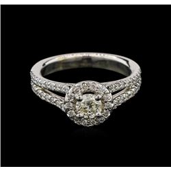 0.95ctw Diamond Ring - 14KT White Gold