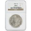 Image 1 : 1886 NGC MS63 Morgan Silver Dollar