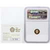 Image 3 : 2009 NGC PF69 Ultra Cameo Great Britain 1/4 Sovereign Gold Coin