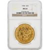 Image 1 : 1904 NGC MS64 $20 Liberty Head Double Eagle Gold Coin
