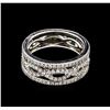 Image 1 : 1.00ctw Diamond Ring - 18KT White Gold
