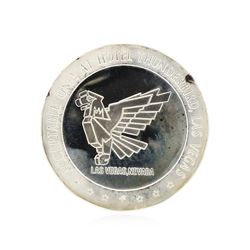 1967 $5 Las Vegas Sterling Silver Gaming Token