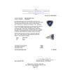 Image 4 : 13.98ct Tanzanite and Diamond Ring - 18KT White Gold