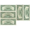 Image 2 : 1963 $5 Red Seal Bill Lot of 5