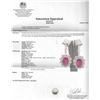 Image 3 : 13.27ctw Ruby and Diamond Earrings - 14KT Yellow Gold