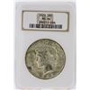 Image 1 : 1923 NGC MS64 Peace Silver Dollar