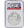 Image 1 : 2013 NGC MS70 Struck at San Francisco Mint American Eagle Silver Dollar Coin Set