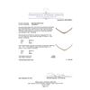 Image 3 : 4.20ctw Diamond Necklace - 18KT Two-Tone Gold